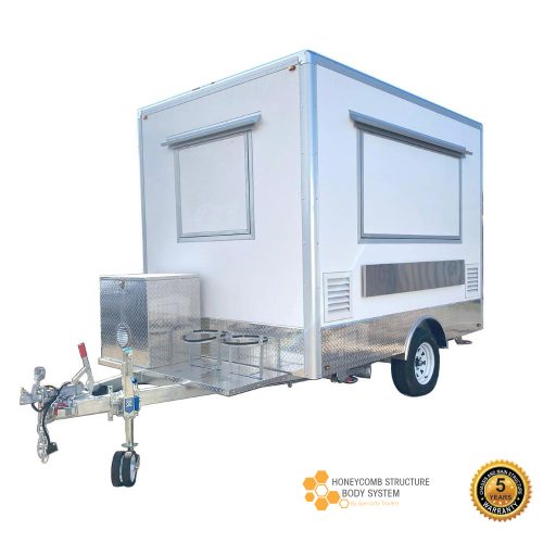 Big Box Single Axle Trailer – 3000mm Cargo Transport