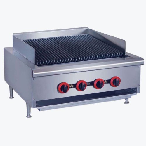4 Burner Char Grill Top LPG Gas QR-24ELPG